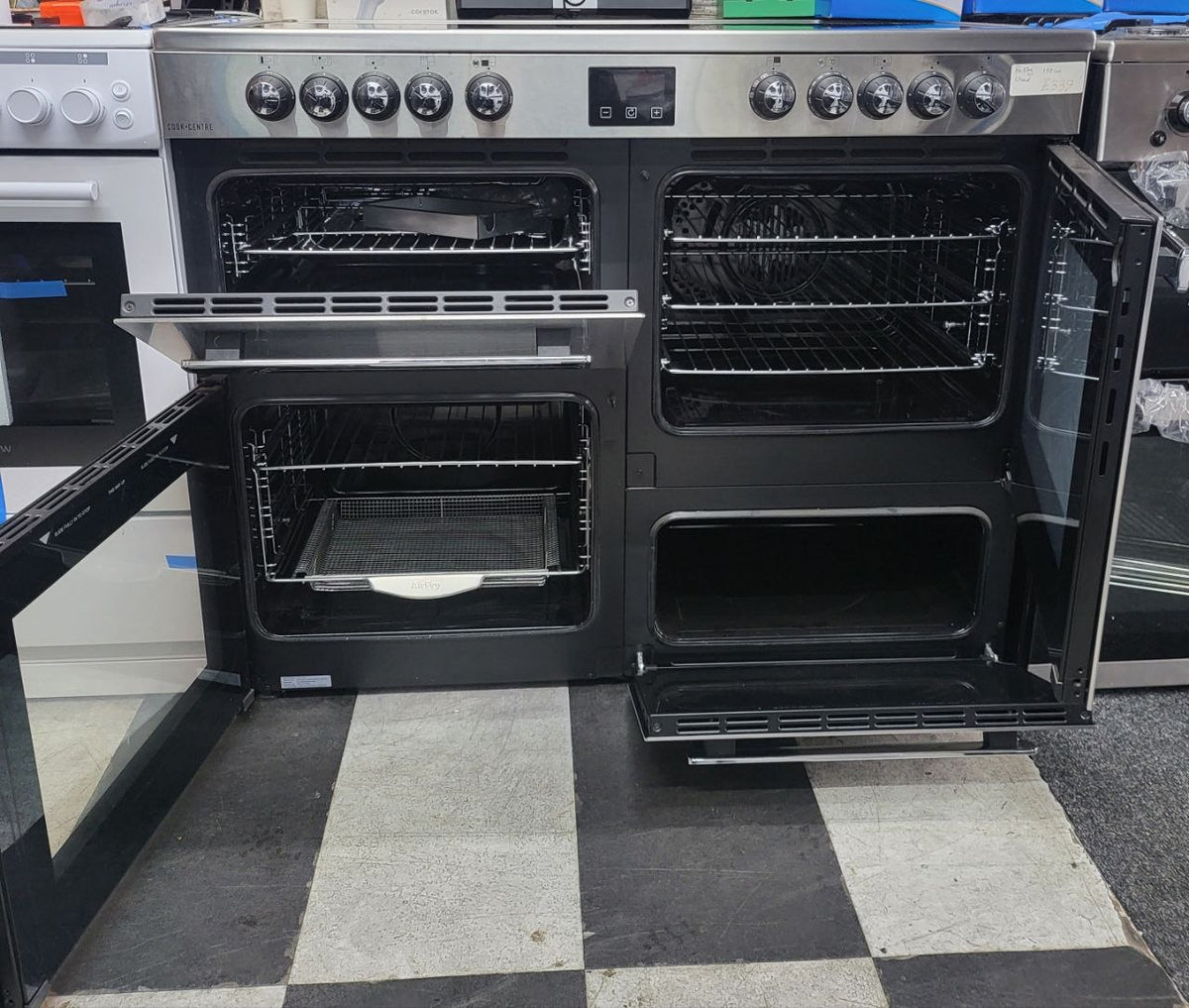 Belling 110 cm cookcentre fully electric range cooker