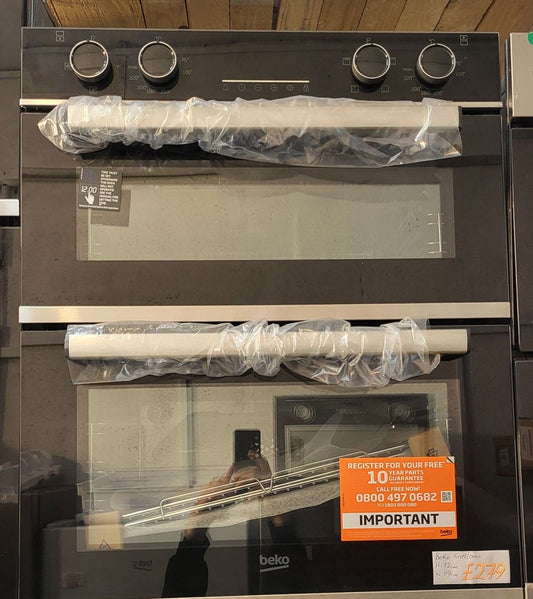 beko Double door Grill/Oven H: 72 cm W:59 cm