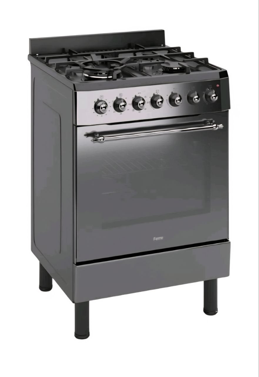 Ferre F6IP40E7 MBL RETRO W 60cm Cooker Freestanding Dual Fuel Cooker With Wok