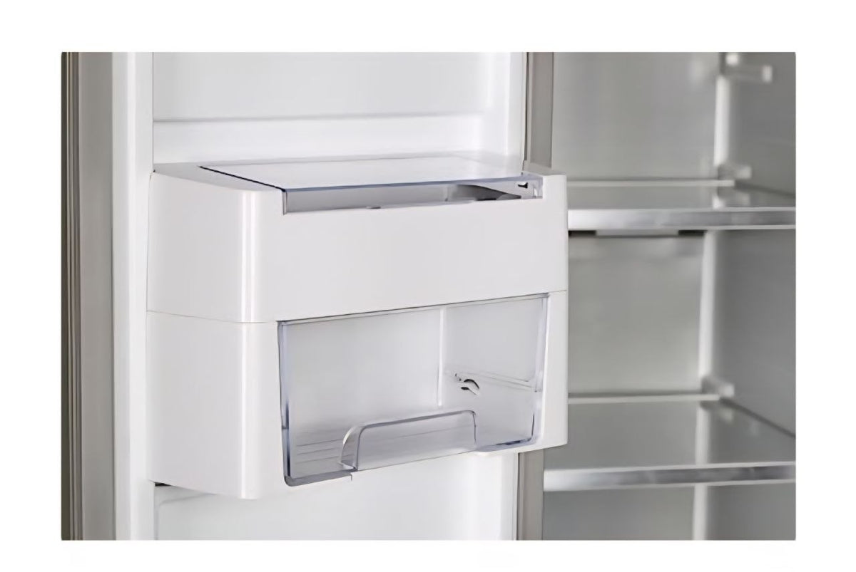 SIA Freestanding 2 Door American Fridge Freezer 627L with Ice  Water Dispenser - Silver
