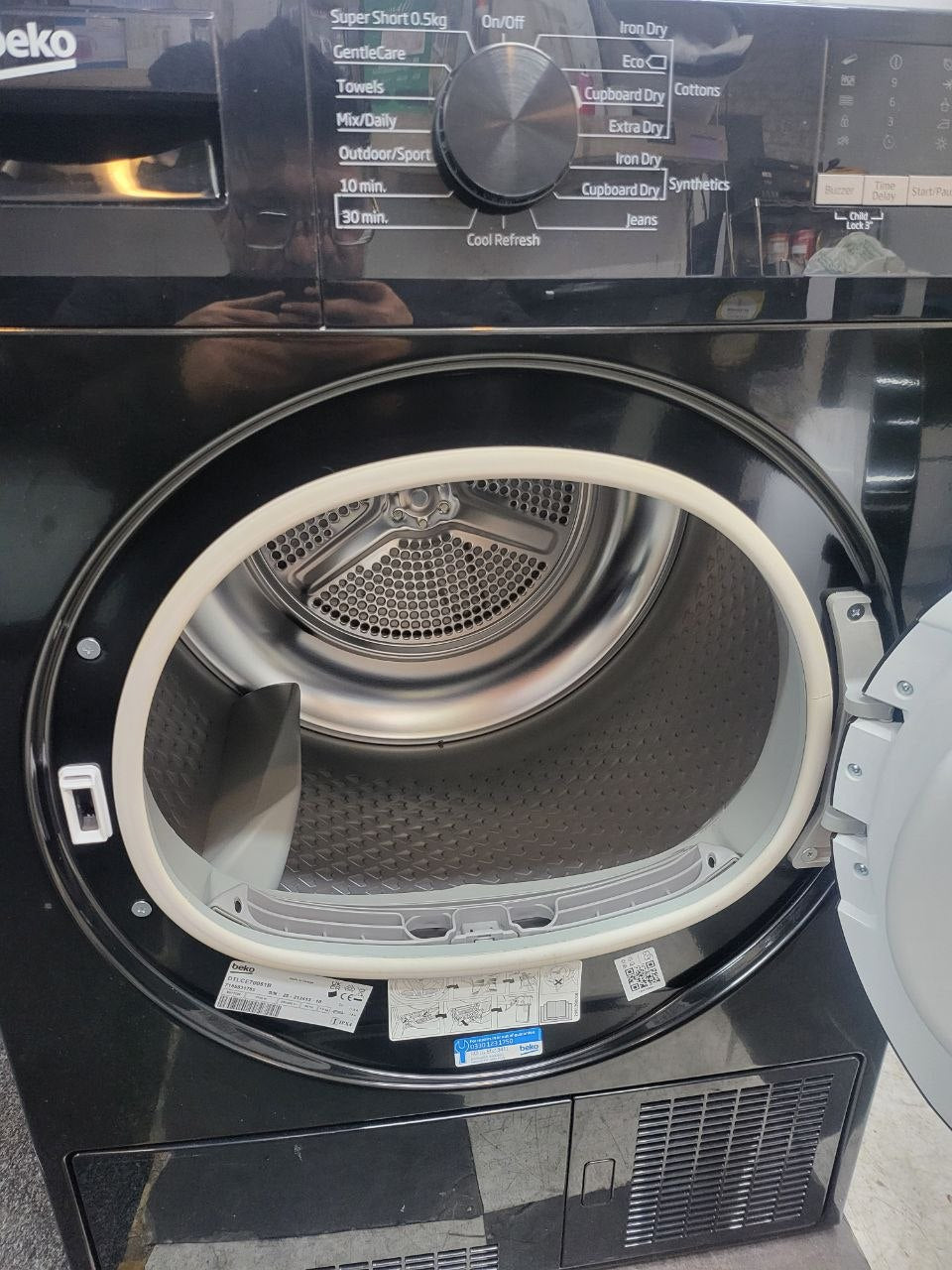 Beko 7kg Condenser Tumble Dryer-Black