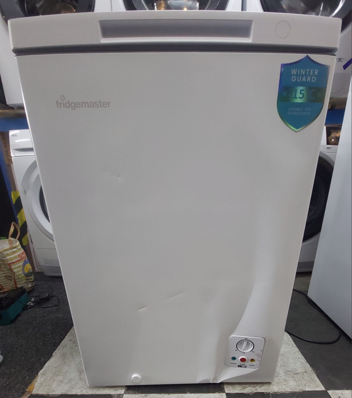 Fridgemaster chest freezer-White W: 58 cm H: 86 cm