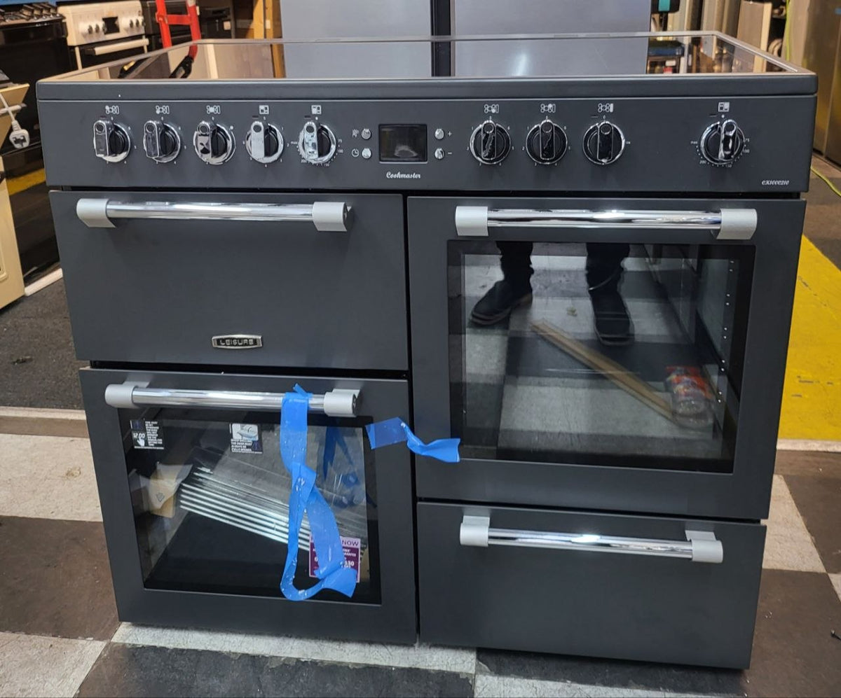 LEISURE Cookmaster CK100C210T Electric Ceramic Range Cooker - AnthraciteLEISURE Cookmaster CK100C210T Electric Ceramic Range Cooker - Anthracite