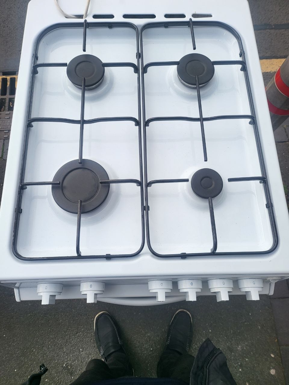 Bush twin gas cooker 50cm fully working Second hand