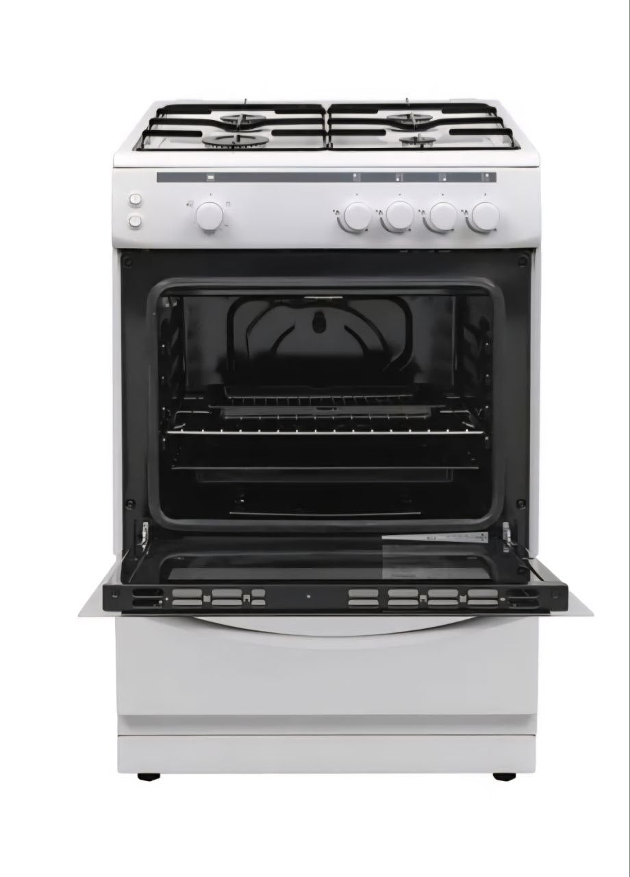 The ESSENTIALS CFSG60W18 is a budget-friendly, 60 cm freestanding gas cooker