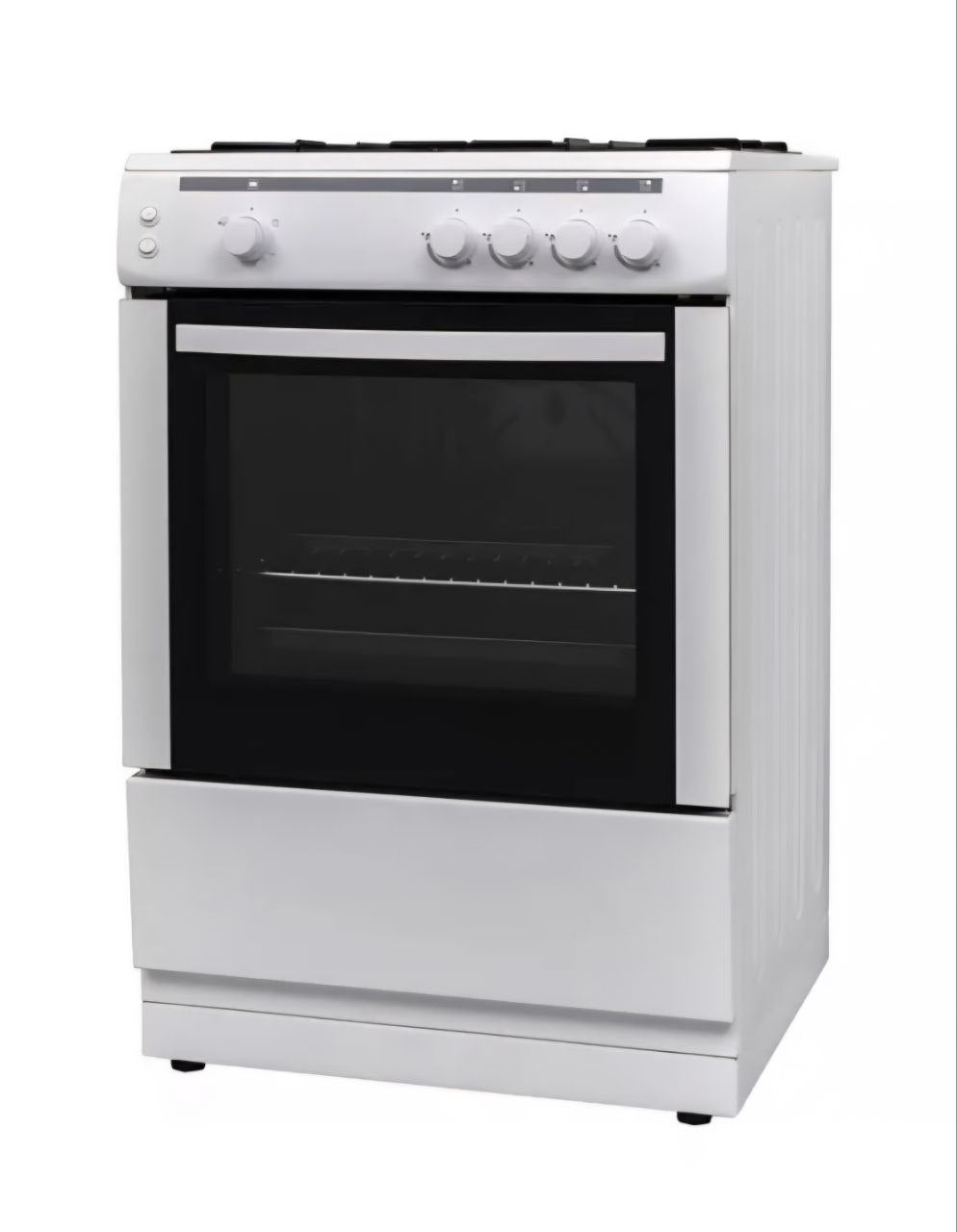 The ESSENTIALS CFSG60W18 is a budget-friendly, 60 cm freestanding gas cooker