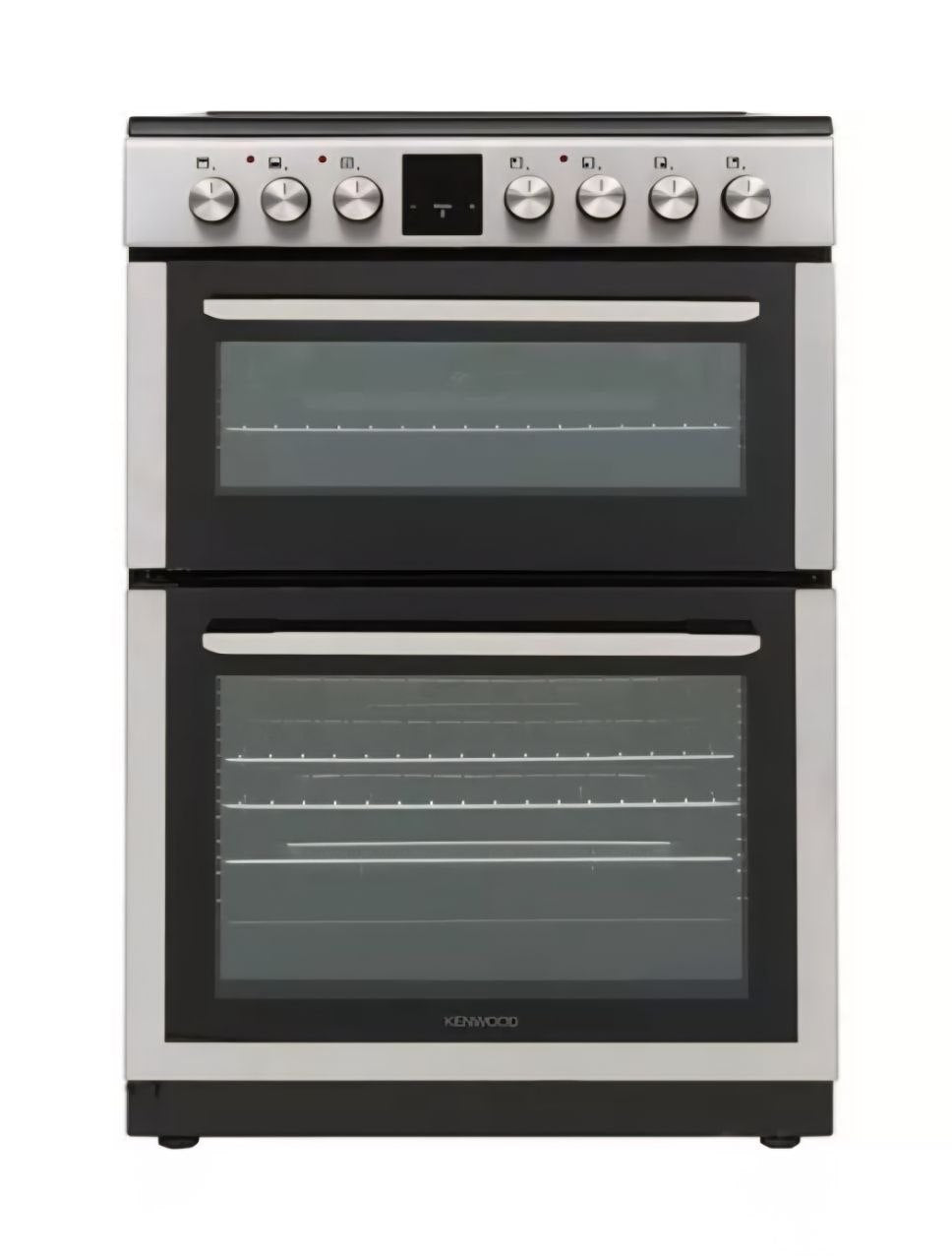 This Kenwood cooker's 69-litre and 39-litre spacious ovens 4 GAS BURNERS