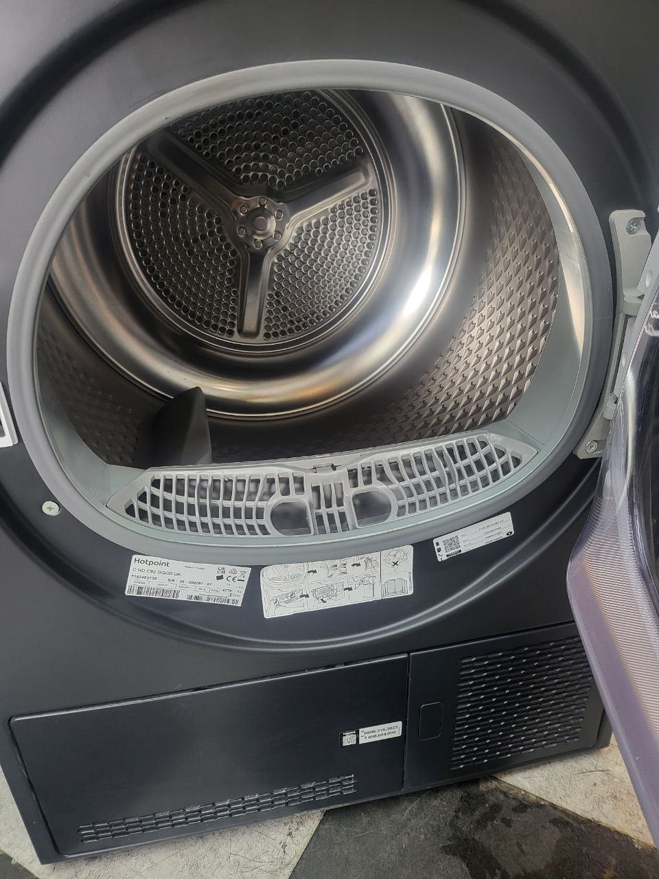 Hotpoint dryer 9kg