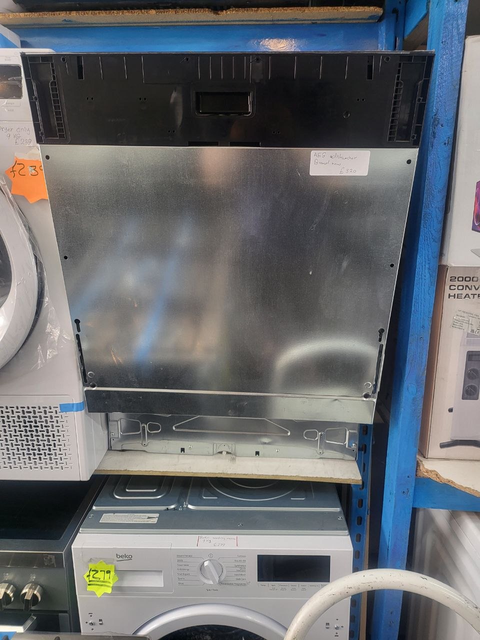 AEG Integrated dishwasher 60cm