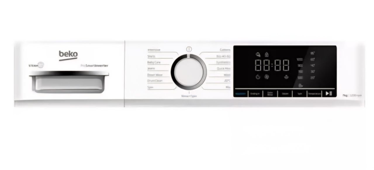 BEKO BW1O3721W 8 kg 1200 Spin Washing Machine - White
