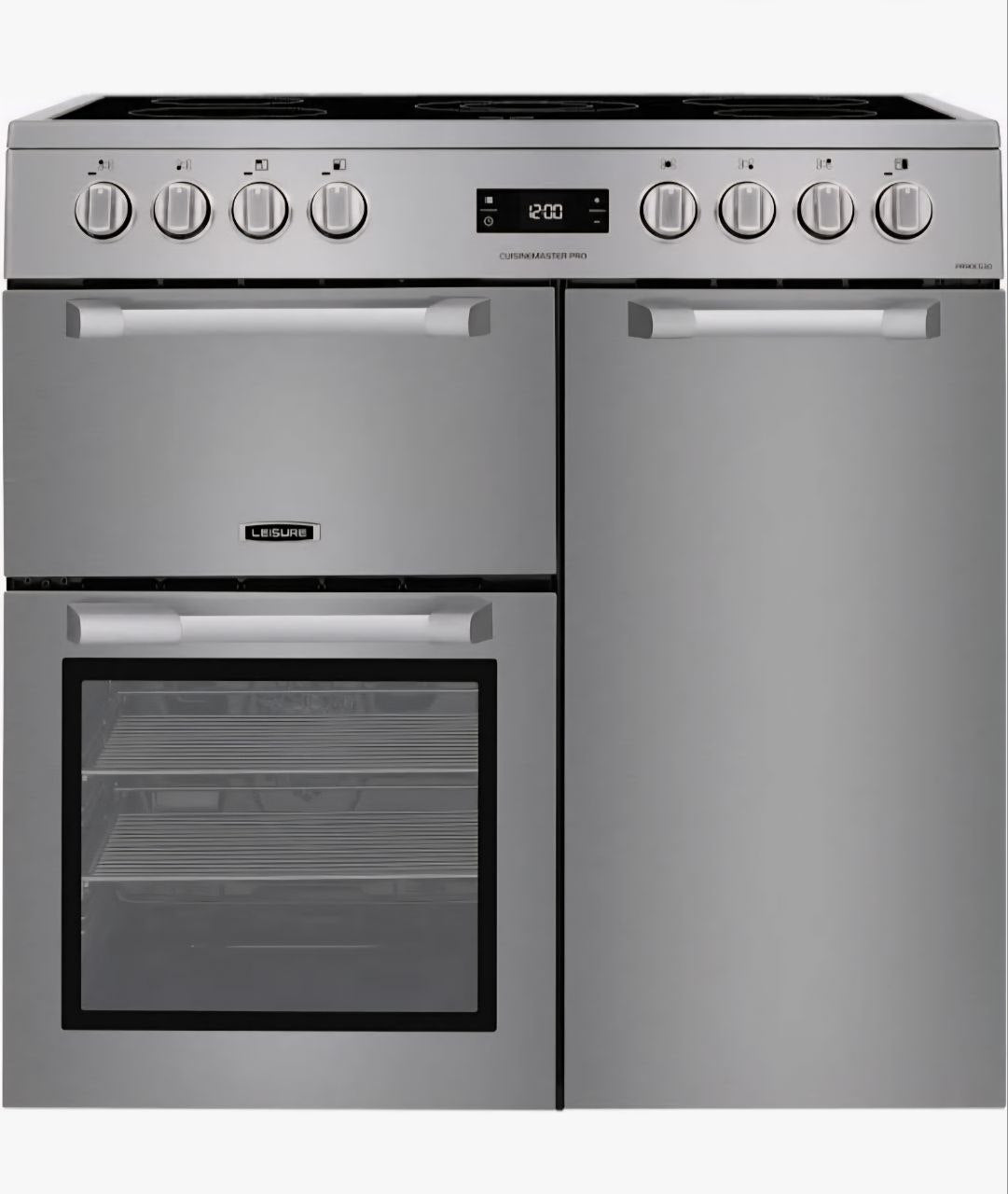 Leisure PR90C530X Cuisinemaster Pro 90cm Electric Range Cooker with Three Ovens in Stainless Steel