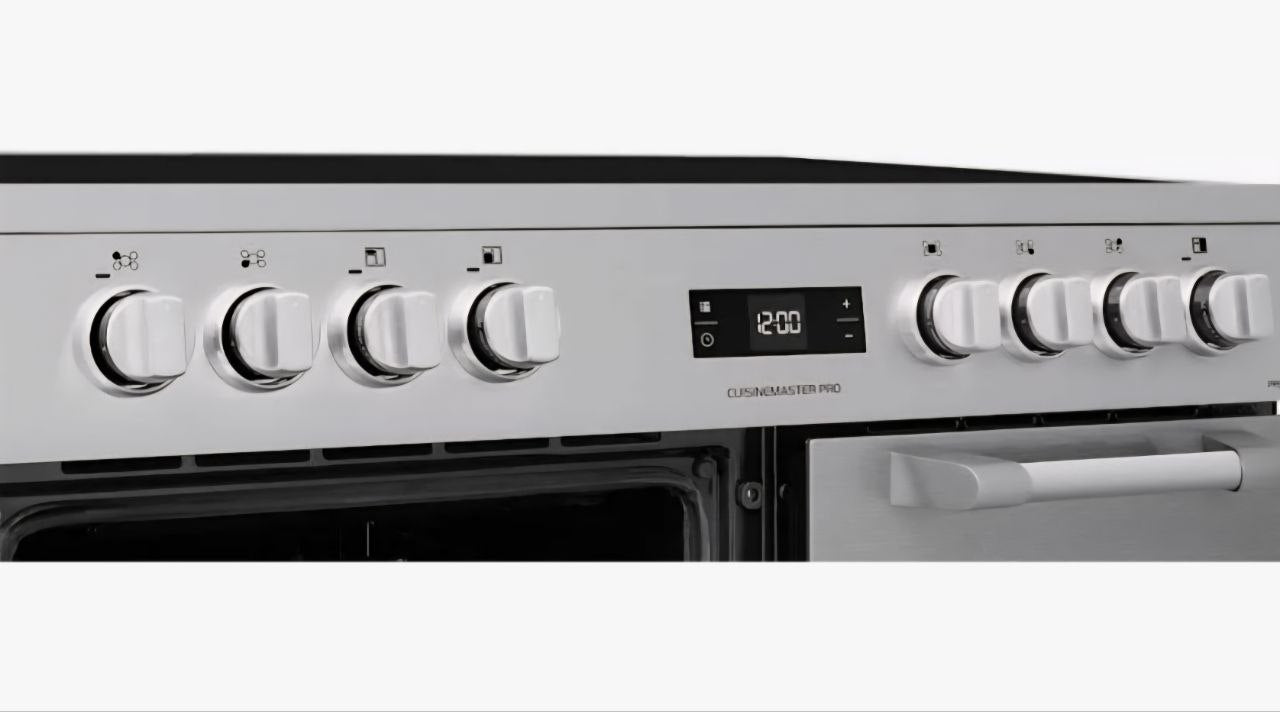 Leisure PR90C530X Cuisinemaster Pro 90cm Electric Range Cooker with Three Ovens in Stainless Steel
