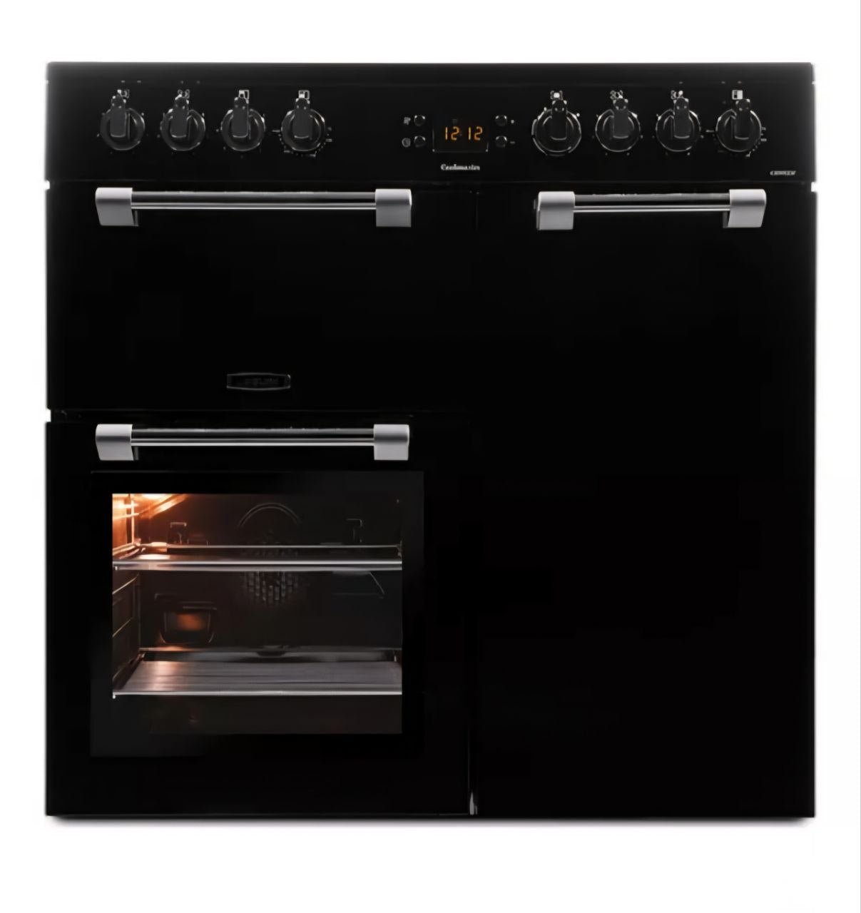 LEISURE Cookmaster CK90C230K Electric Ceramic Range Cooker - Black