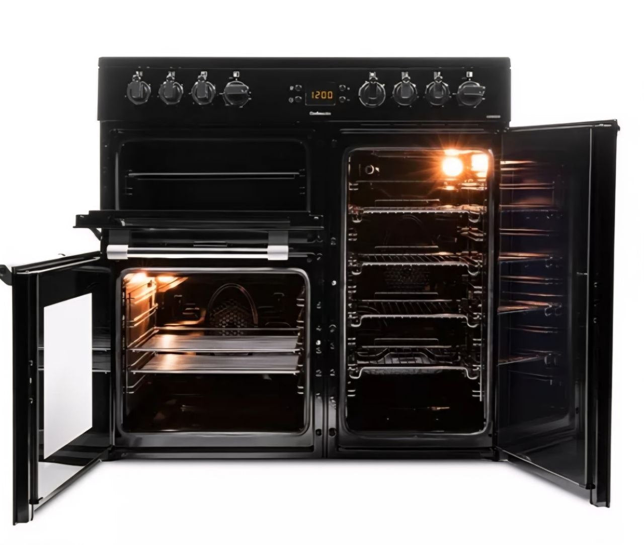 LEISURE Cookmaster CK90C230K Electric Ceramic Range Cooker - Black
