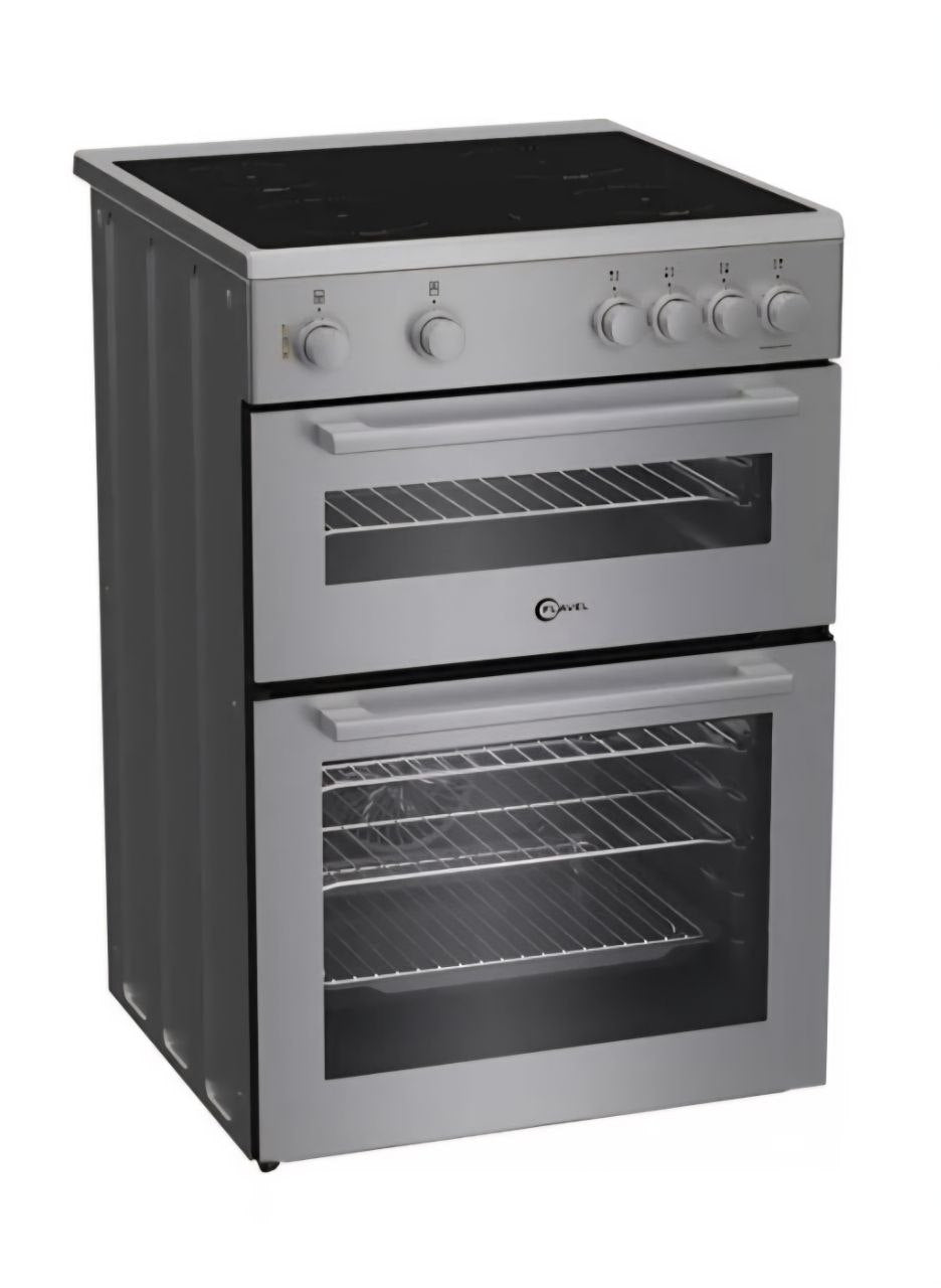 FLAVEL MF60CTS 60 cm Electric Ceramic Cooker - Silver