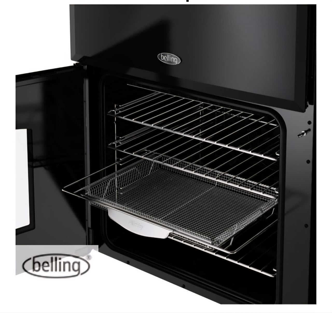 Belling 444411810 Farmhouse 60E 60cm Electric Mini Range Cooker - Black