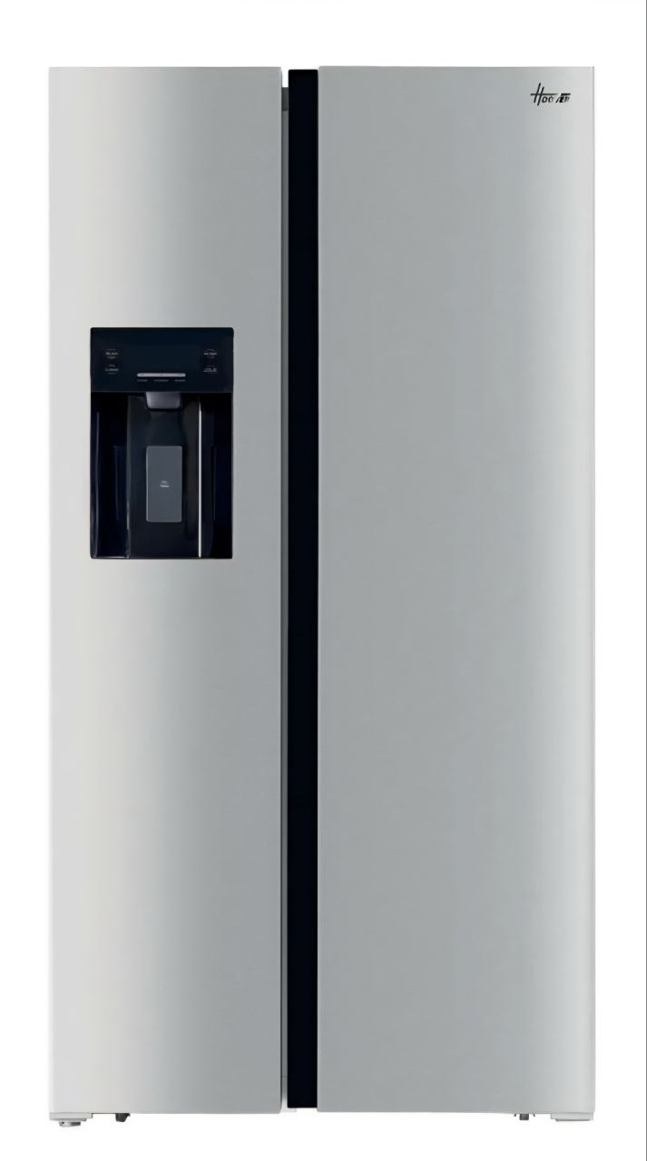 Hoover H-FRIDGE 700 MAXI HOSS3T918EIXK Non-Plumbed Total No Frost American Fridge Freezer - Inox - E Rated
