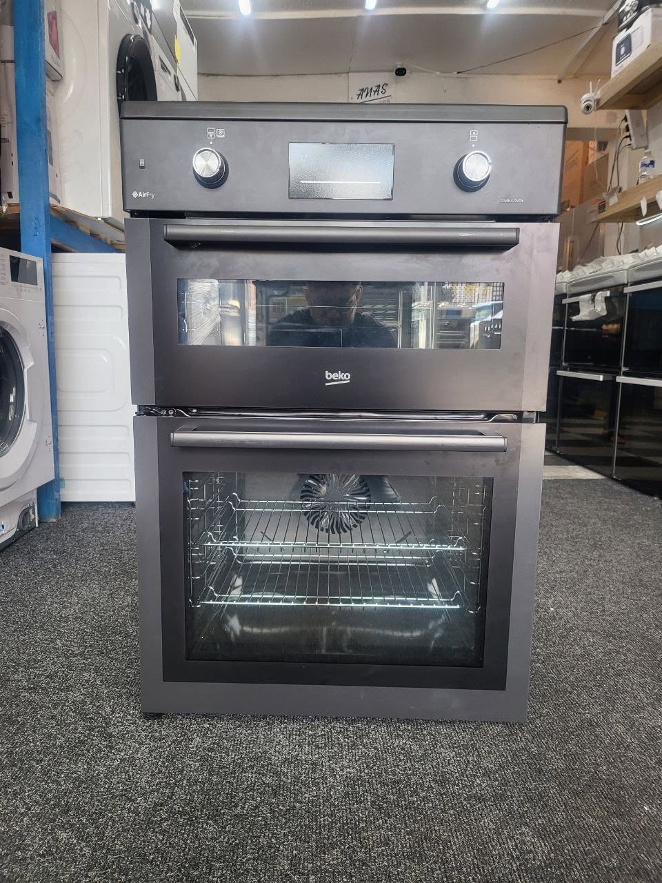 BEKO Pro AeroPerfect AirFry FDIA6731FCA 60 cm Electric Induction Cooker - Black