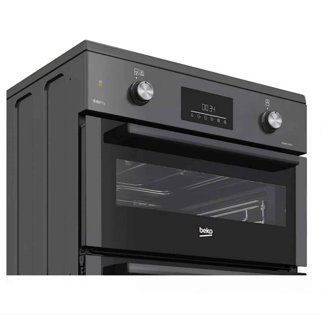 BEKO Pro AeroPerfect AirFry FDIA6731FCA 60 cm Electric Induction Cooker - Black