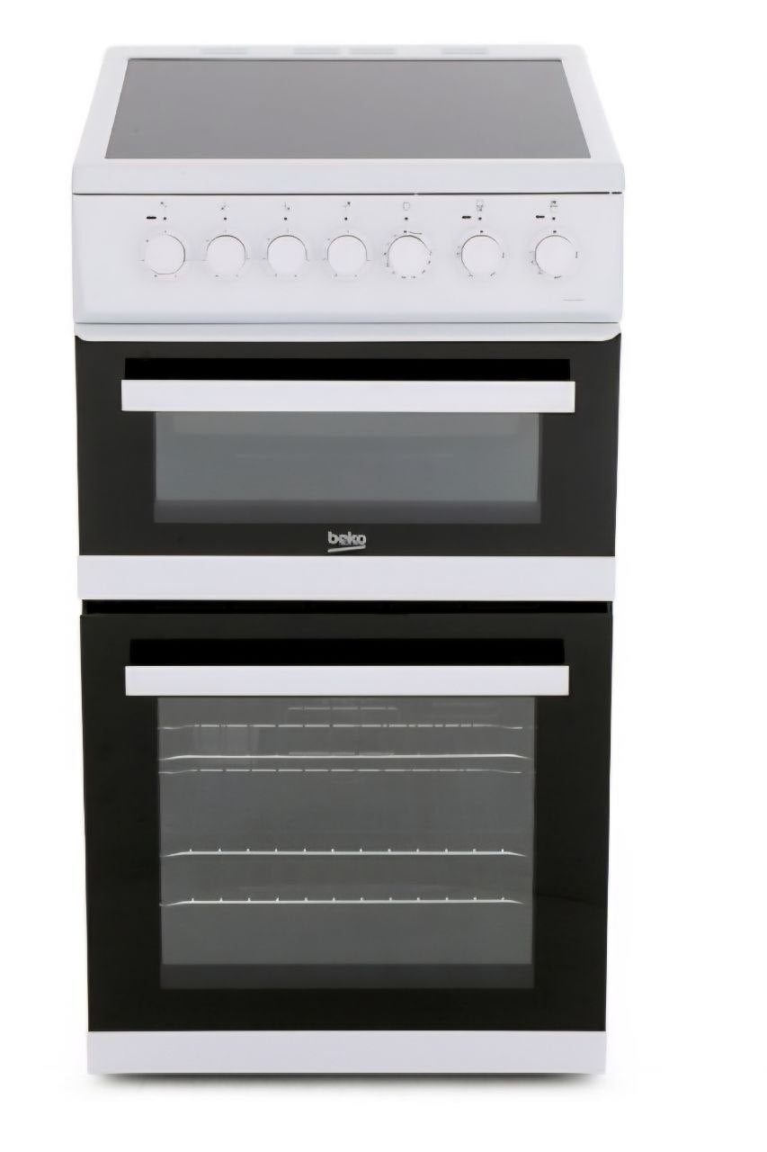Beko EDVC503W 50cm Electric Cooker - Whit