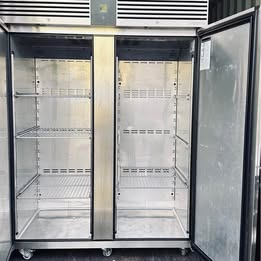 FOSTER COMMERCIAL DOUBLE-DOOR FRIDGE  Foster EP1440H – Stainless Steel Commercial Refrigerator