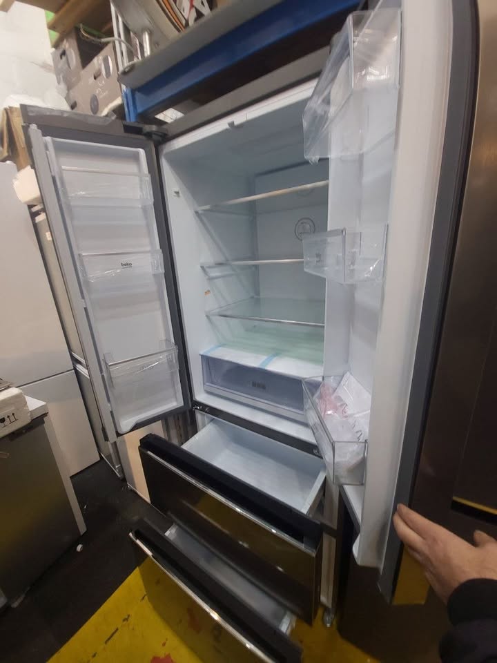 Beko French style refrigerator 2 big drawers Freezer