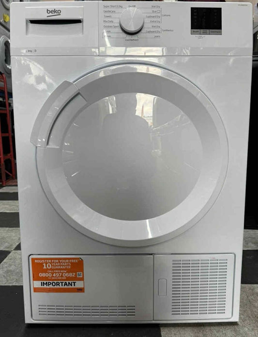BEKO DTKCE80021W 8 kg Condenser Tumble Dryer - White