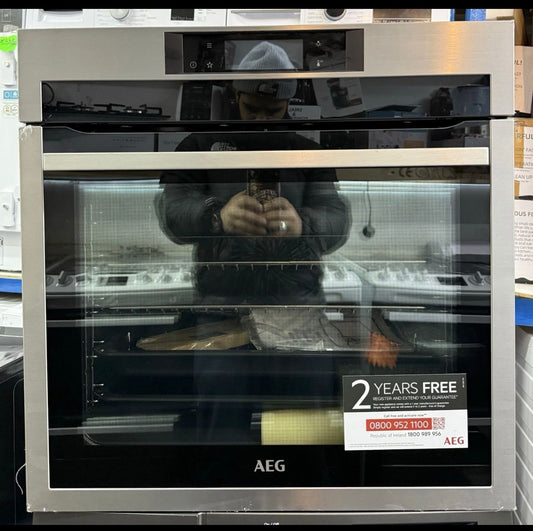 AEG BPE742380M Electric Pyrolytic Oven - Black