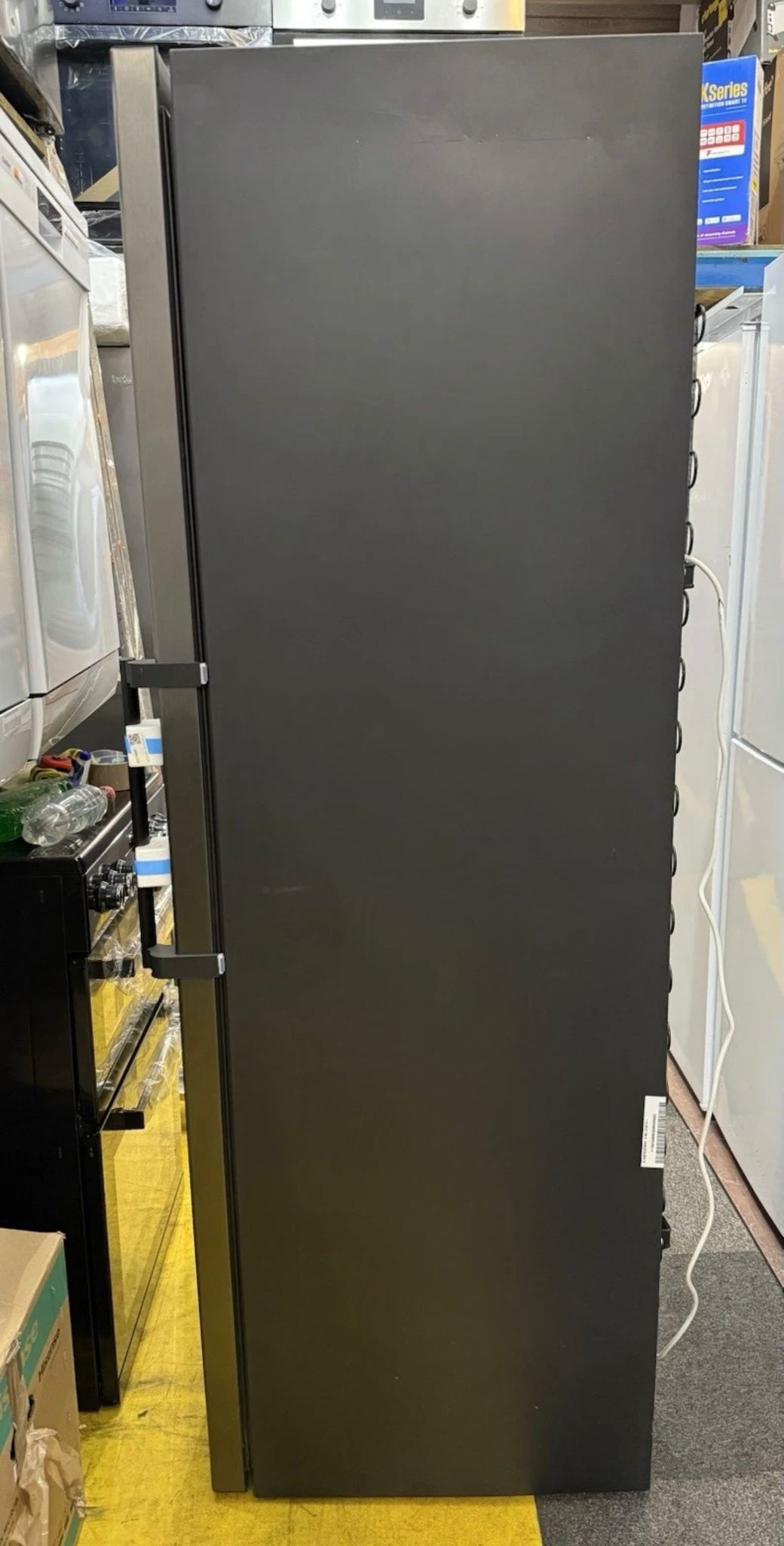 Aeg RKB738E5MB Cabinet Refrigerator, Pro 700, Multiflow, Black Stainless Steel