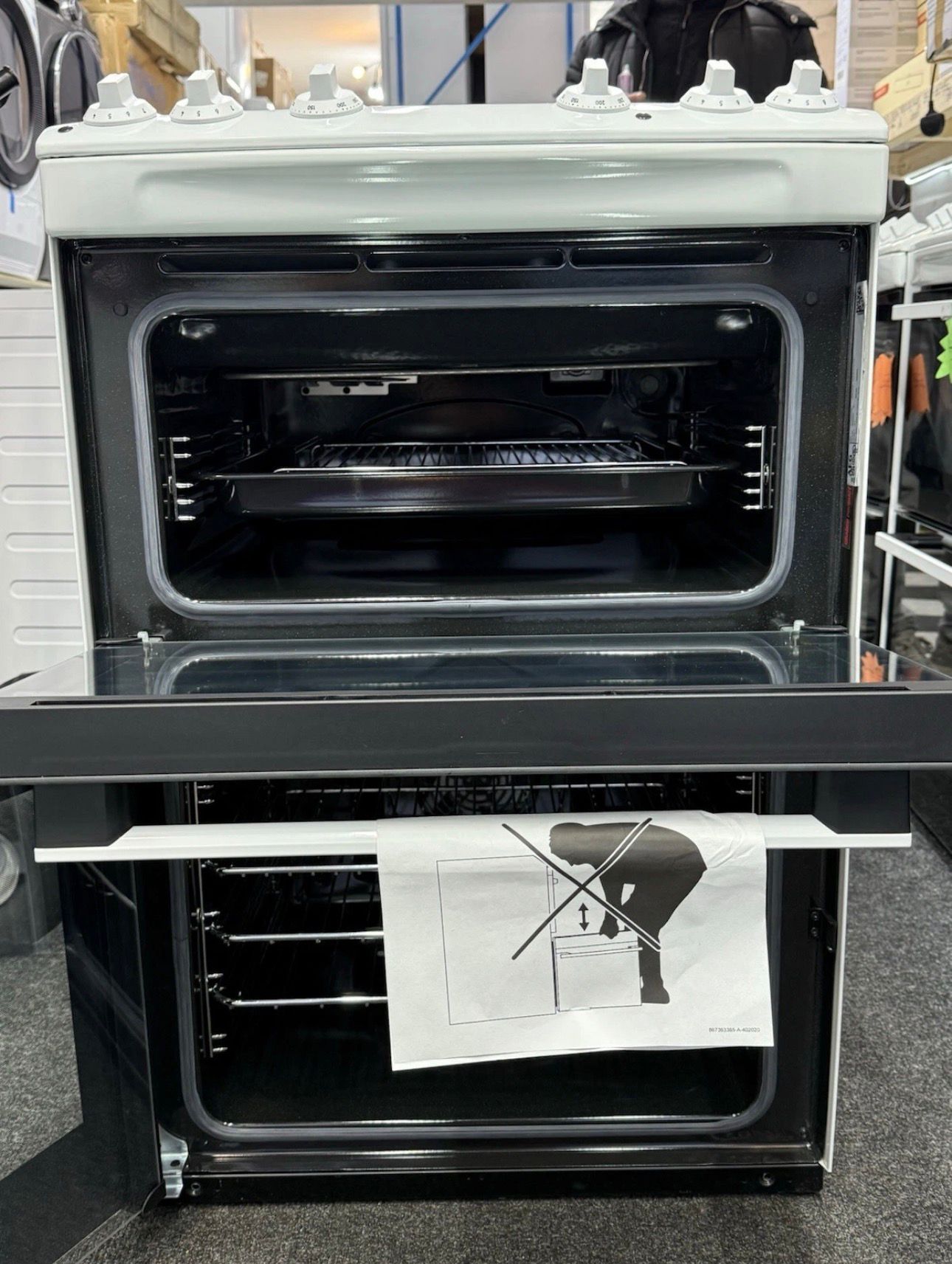 AEG 5000 SurroundCook CCX6501ACW 60 cm Electric Ceramic Cooker - White