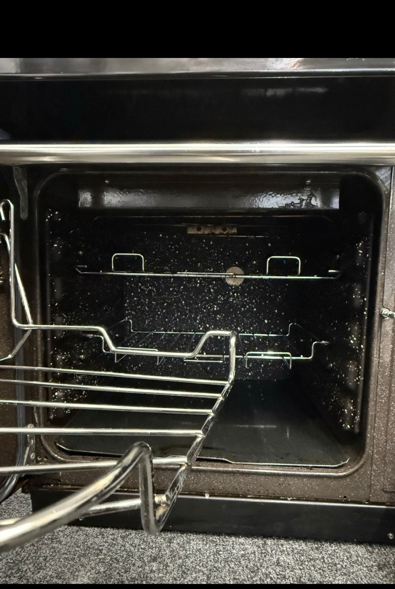 FALCON 1092 CONTINENTAL DUAL FUEL 110CM COOKER Black&brass