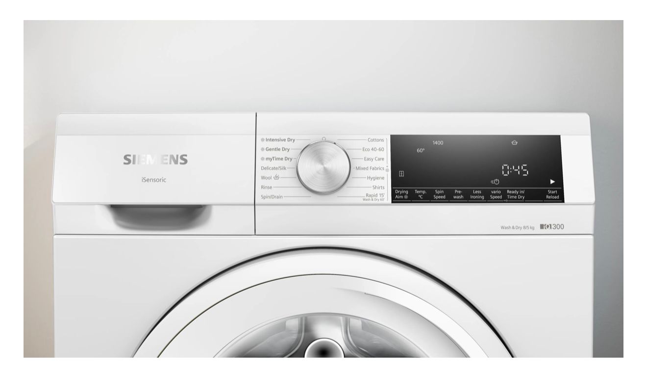 Siemens WN34A1U8GB IQ300 8kg/5kg 1400 Spin Washer Dryer