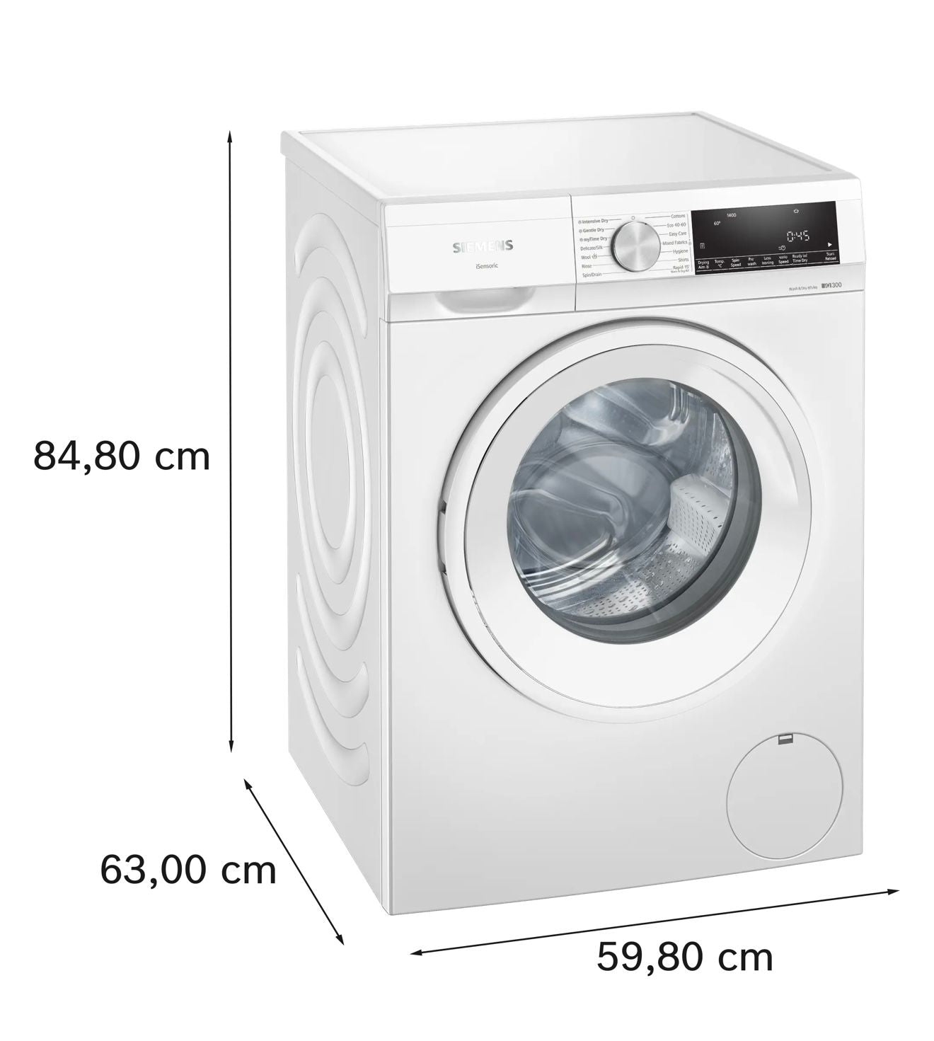 Siemens WN34A1U8GB IQ300 8kg/5kg 1400 Spin Washer Dryer