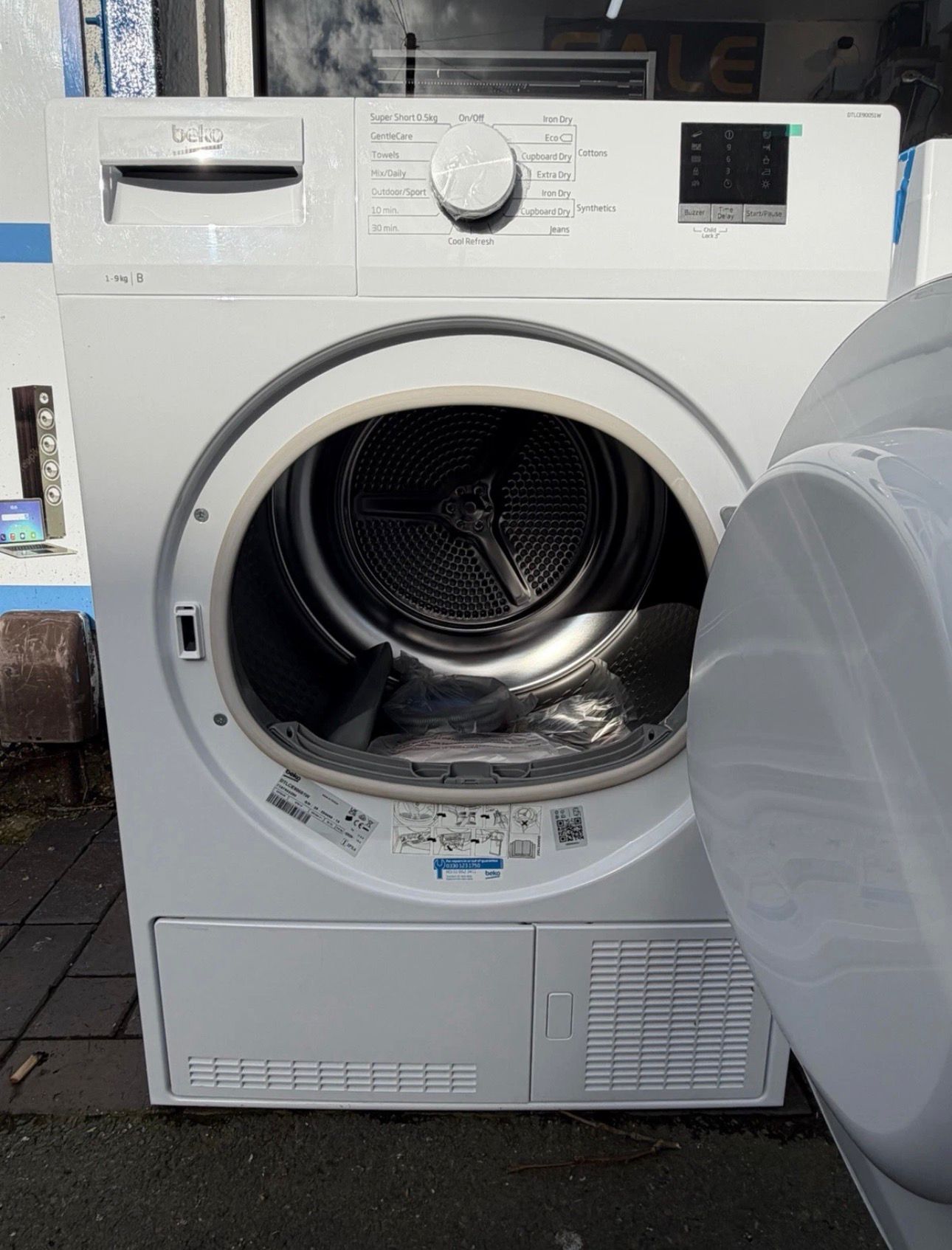 BEKO DTKCE90021W 9 kg Condenser Tumble Dryer - White