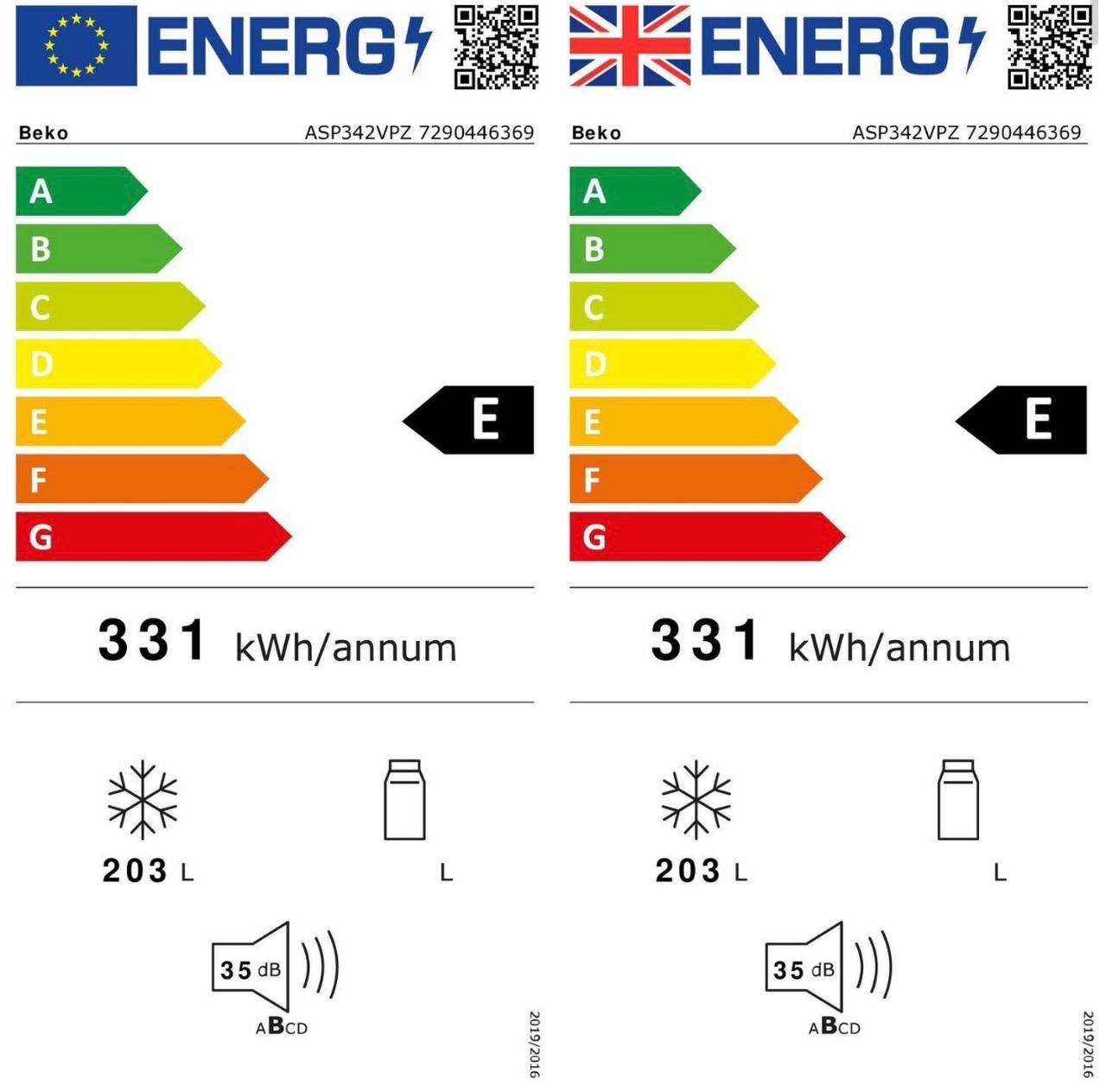 Beko 571 Litre Side By Side American Fridge Freezer - Black