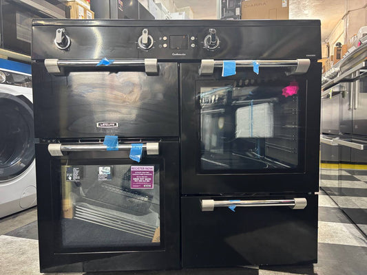 LEISURE Cookmaster CK100D210K Electric Induction Range Cooker - Black