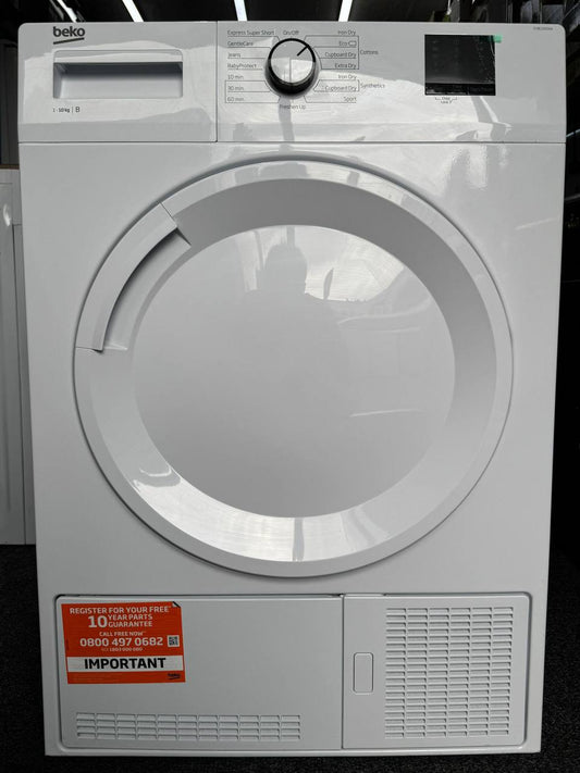 WHITE BEKO 10KG DRYER