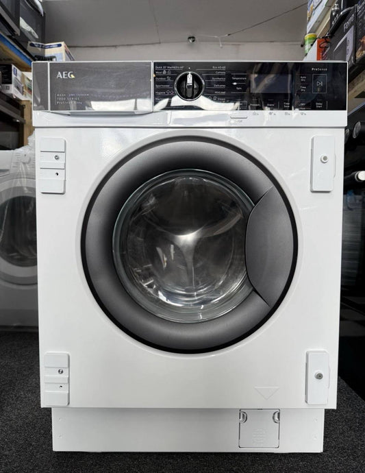 AEG 7000 Series L7WC84636BI Integrated 8 kg Washer Dryer