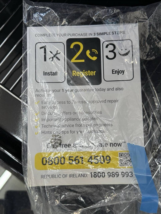 ZANUSSI ZCV66060XE 60 cm Electric Ceramic Cooker - Stainless Steel