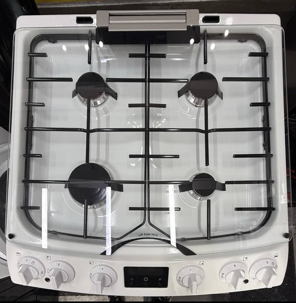 AEG 5000 SurroundCook CKX6540ACW 60 cm Dual Fuel Cooker - White