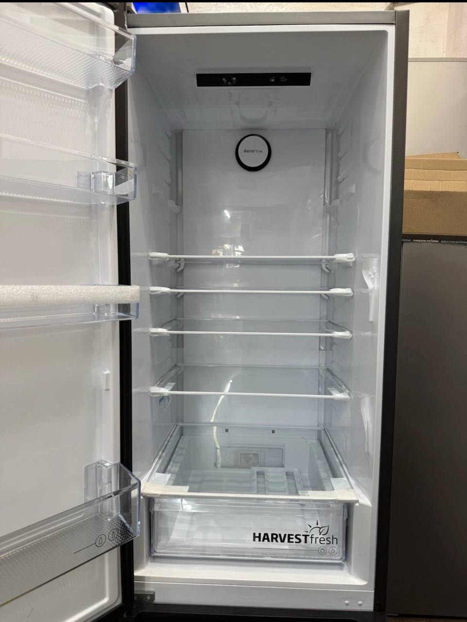 BEKO GNE4603VA 70/30 Fridge Freezer - Anthracite