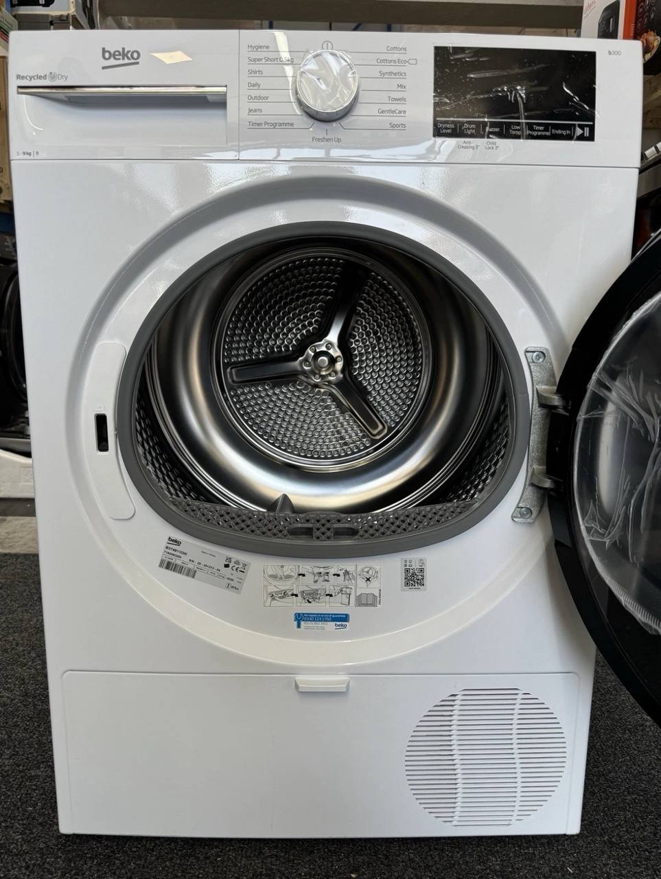 BEKO Pro B3T4911DW 9 kg Condenser Tumble Dryer - White