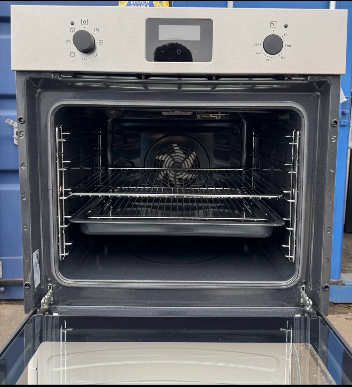Zanussi ZOHNX3X1 Built in Stainless Steel Electric Oven - Silver