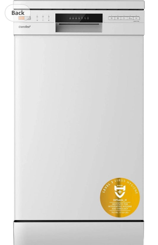 comfee freestanding dishwasher cdwef1034bw