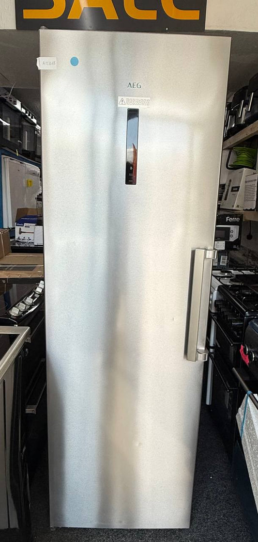 AEG AGB728E5NX - Stainless steel Freestanding Frost Free Freezer